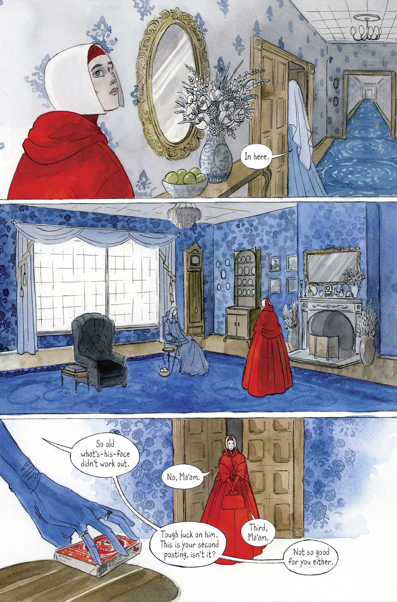 Illustration for article titled An Exclusive Look at the Gorgeous, Haunting Graphic Novel Adaptation of The Handmaid's Tale